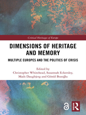 cover image of Dimensions of Heritage and Memory